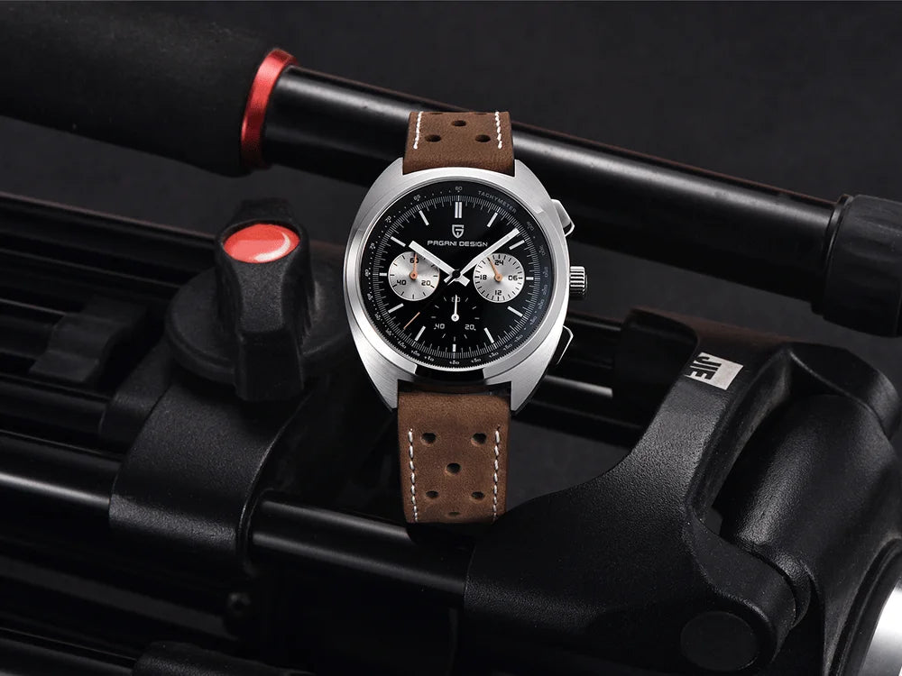 Pagani Design 2026 Fashion Men's Quartz Watch Top Brand Luxury Sapphire VK63 Men's Chronograph All-Steel Diving Relógios Masculino