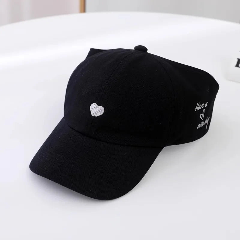 Fashion Kids Baseball Caps for Boys Girls Sun Hat Hollow High Ponytail Caps Children Sunshade Baseball Caps for age 4-12 Years