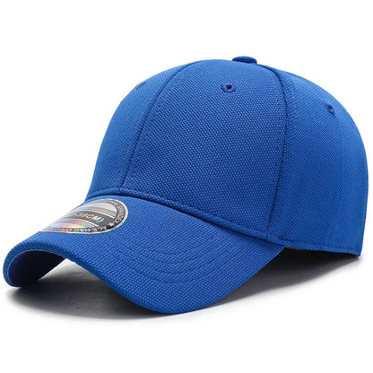 Fitted Full Closed Baseball Cap Men Women Elasticity Hip Hop Caps Hats Fit Visor Snapback Blank Solid Outdoor Sport New Stretch