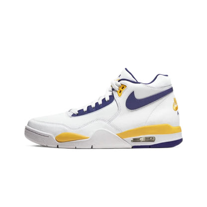 Nike Flight Legacy Retro Fashion Minimalist Premium Comfort Cushioning Anti-Slip Basketball Shoes Men's BQ4212-100