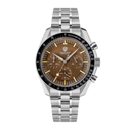 Watchdives New Wd1863 Quarz-Herrenuhr VK63 Chronograph Bubble-Saphirglas Wasserdicht 39Mm Stahl Top-Marke Luxus-Business-Uhr