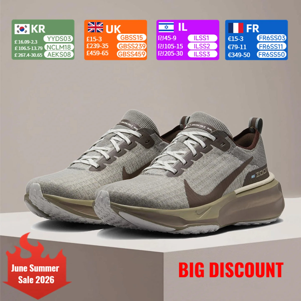 Nike Invincible 3 – multifunkční, odpružené, odolné a prodyšné nízké běžecké boty pro muže FZ3654-053