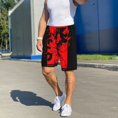 Custom Cock Shadow The Hedgehog Meme Short Pajama Pants Men Sleepwear Sleep Lounge Bottom Shorts Sleeping Pants