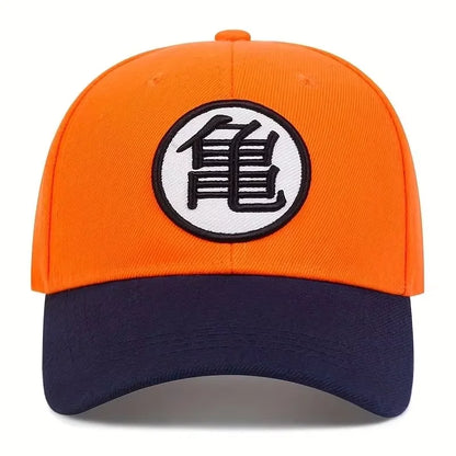 Dragon Ball Son Goku Unisex Gui Wu Embroidery Baseball Caps Spring and Autumn Outdoor Adjustable Casual Hats Sunscreen Hat