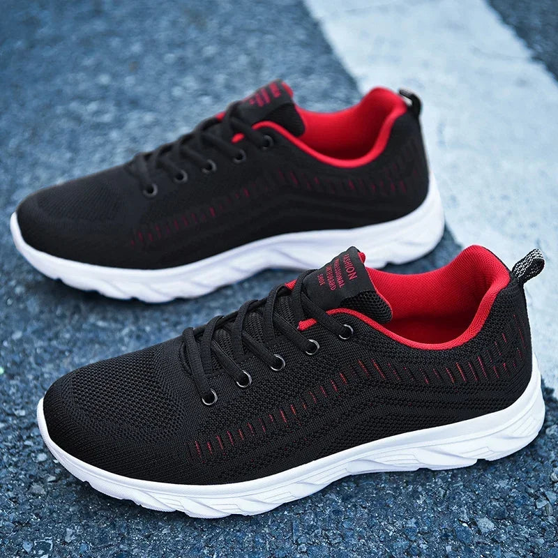 Laufschuhe Herren Sneaker Modische leichte Turnschuhe Atmungsaktive Wanderschuhe Bequeme Sportschuhe für Herren