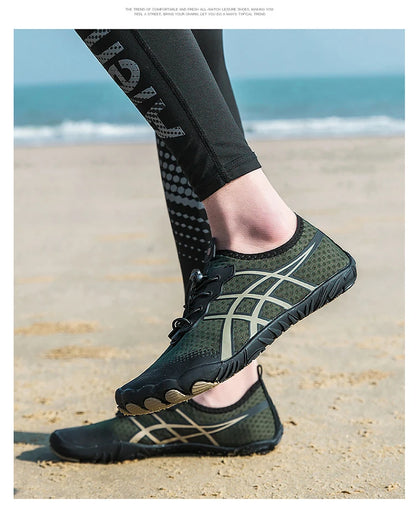 „Aqua Shoes“ vyriški vandens batai, basų kojų paplūdimio batai, unisex greitai džiūstantys lauko batai su vata, sporto salės treniruočių avalynė, sportiniai bateliai, dydžiai 35–46