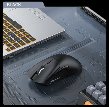 Attack Shark R1 Wireless Mouse Bluetooth Gaming Mouse, Viral Mouse Reviewed by Influencers PAW3311 Sensor, 1000Hz Return-rate
