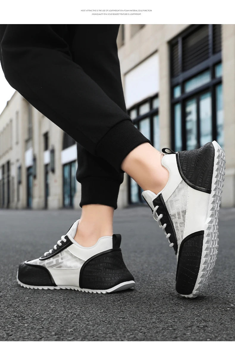 Protección de marca 2026 nuevas zapatillas casuales versátiles de moda deportiva para hombre, ligeras, antideslizantes, transpirables y resistentes al desgaste