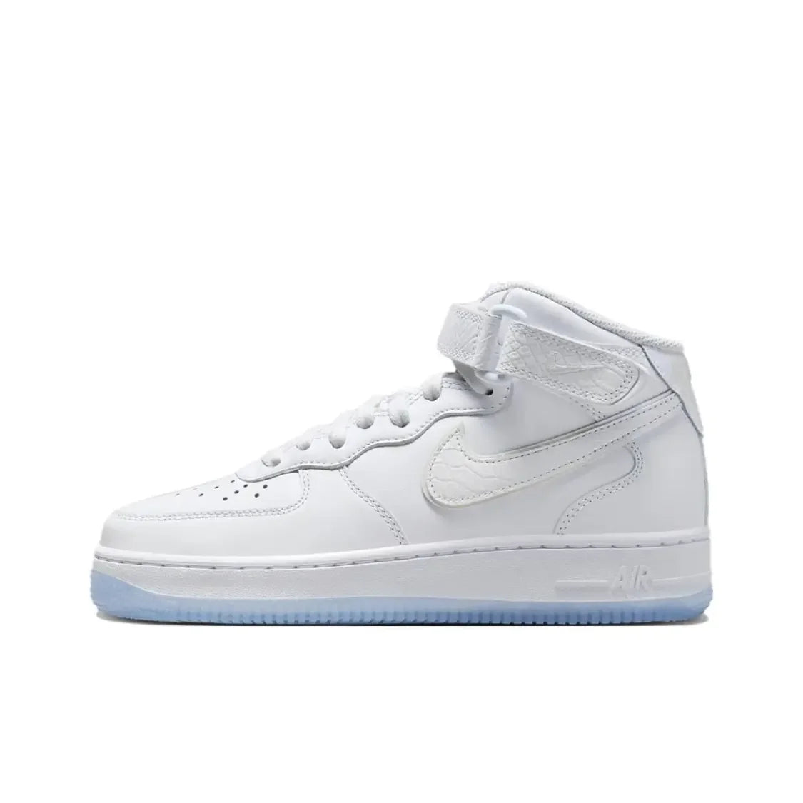 Nike Air Force 1 Mid -unisex-lenkkarit – klassinen muotoilu, pehmustettu nilkkatuki monipuoliseen vapaa-ajan käyttöön CW2289-111