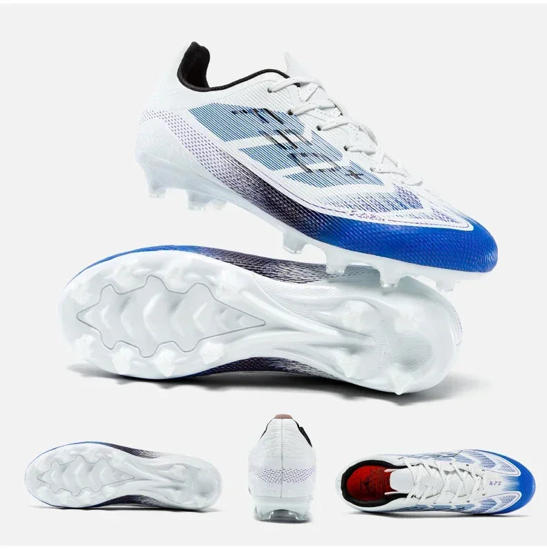 Nouvelles chaussures de football pour hommes, chaussures de soccer pour terrain en herbe, chaussures d'entraînement, chaussures de sport ultralégères, chaussures de match professionnelles, baskets antidérapantes unisexes.