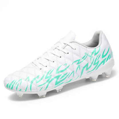 Chaussures de football professionnelles AG FG, légères, en tissu composite PU, semelle en TPU résistante à l'usure, antidérapantes, chaussures de sport unisexes pour activités de plein air.