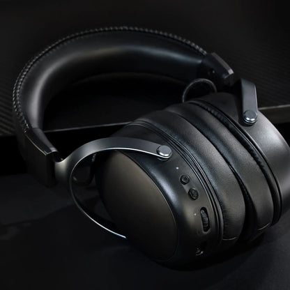 Cuffie gaming AKKO Verge S9 con microfono – Driver da 53mm, Bluetooth wireless quad-mode 5.3, audio surround 7.1, cuffie gaming professionali per FPS