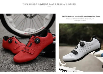 Unisex Road and Mountain Bike Lock Shoes, Outdoor Pedal-Assisted Bicycle Riding Shoes, Cross-Border New Model Sports Entertainment