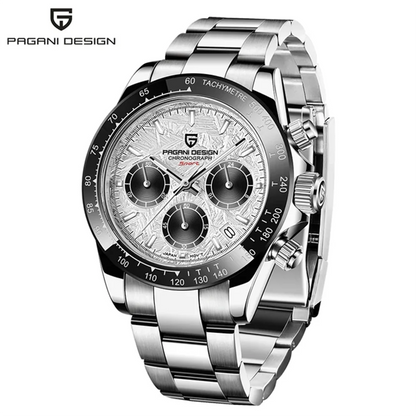 New PAGANI DESIGN PD1644 Luxury Men's Quartz Watch Automatic Date Wristwatches Sport 100m Waterproof Chronograph Men Gift