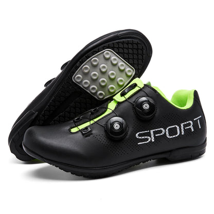 New outdoor rubber-soled cycling shoes breathable and comfortable professional sports rubber cycling shoes