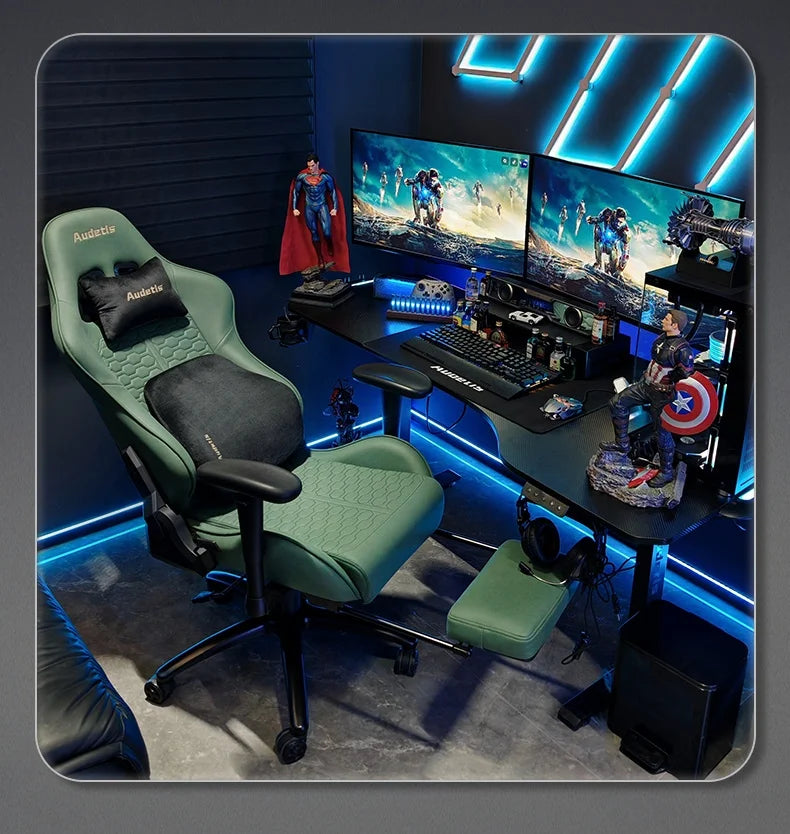 Office Ergonomic Gaming Chairs Desk Gamer Computer Comfortable Chairs Vanity Chair Technology Fabric Gaming Chairs Home Bedroom