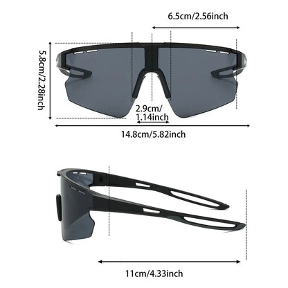 ROCKBROS New Bicycle Glasses, UV400, Anti Stray Light, Suitable for Cycling, Driving, Fishing, Hiking, Etc