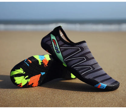 Aqua Shoes Quick Dry Beach Water Shoes Unisex Swim Aqua Slippers Barefoot Surfing Upstream Sneakers Light Summer Outdoor Socks
