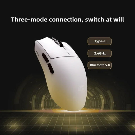 Ny ATK X1 SE Starlight trådlös lättviktsmus PAW3395 26K DPI Hub Page-drivrutin 1000Hz gamingmus PC-spelartillbehör
