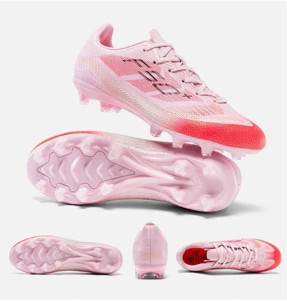 Nouvelles chaussures de football pour hommes, chaussures de soccer pour terrain en herbe, chaussures d'entraînement, chaussures de sport ultralégères, chaussures de match professionnelles, baskets antidérapantes unisexes.