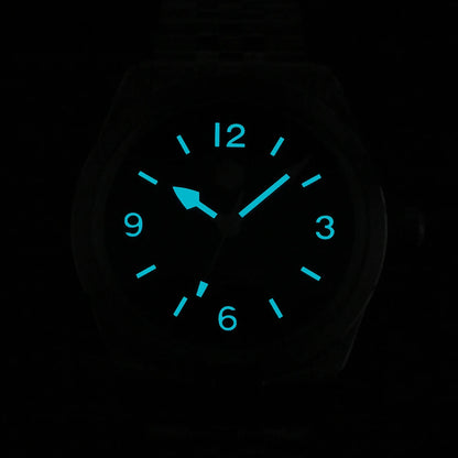 San Martin 38mm Men's Sport Watch Fashion Luxury Explore Climbing Automatic Mechanical Sapphire Waterproof 5 Links Bracelet BGW-9