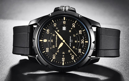 SAPPHERO Herrenuhr – Luxuriöse Quarzuhr, wasserdicht bis 50 m, ausgestattet mit einem importierten Uhrwerk und einem Edelstahlgehäuse – Eine ideale Geschenkidee für Herren.