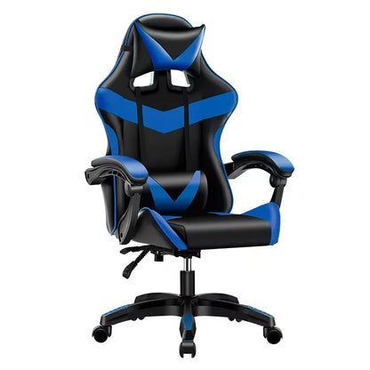Chaise d'ordinateur chaise de jeu confortable longues heures assises appui-tête inclinable et Support lombaire pour meubles de bureau à domicile