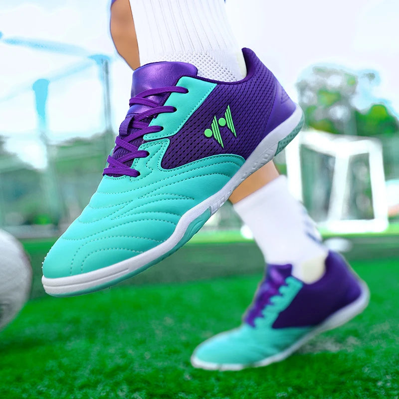 Nouvelles Chaussures de Football pour Hommes Antidérapantes de Haute Qualité, Baskets de Futsal, Chaussures de Soccer pour Gazon Intérieur et Extérieur, Modèle Montant, Meilleures Ventes
