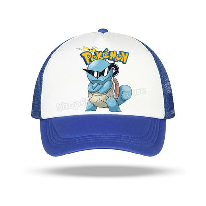Pokemons Baseball Cap Pikachu Charizard Gengar cartoon Peaked Hat Kid Adult Summer Outdoor Sport Hat Boy Casual Fashion Cap Gift