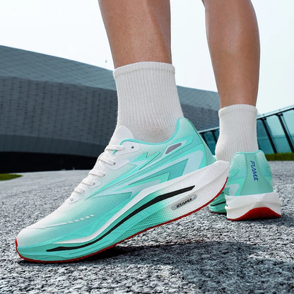 Unisex Sports Shoes Fashionable Lace-Up Running Shock-Absorbing Anti-Slip Rebound Training Shoes 2026 New Outdoor Fitness Shoes