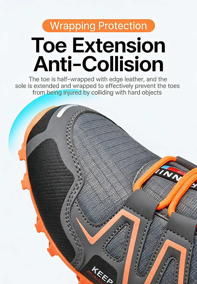 Sapatilhas de Caminhada de Alta Qualidade para Homem, Ténis Outdoor, Sapatos de Escalada, Sapatilhas de Trekking para Mulher, Sapatilhas Táticas Antiderrapantes