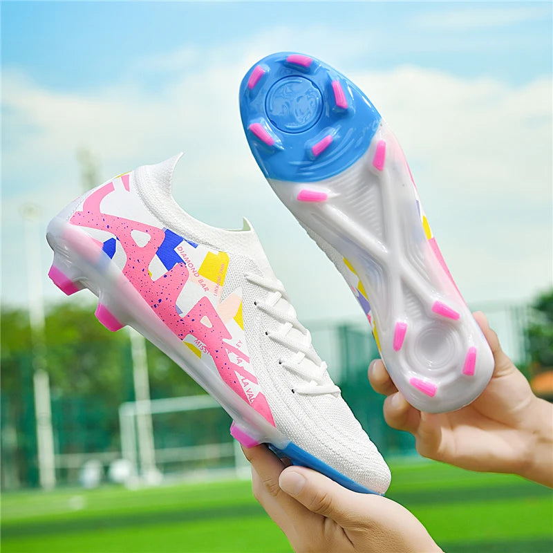 Nuove scarpe da calcio professionali da uomo, scarpini da calcio per adulti, ultraleggeri, per allenamento e gioco outdoor