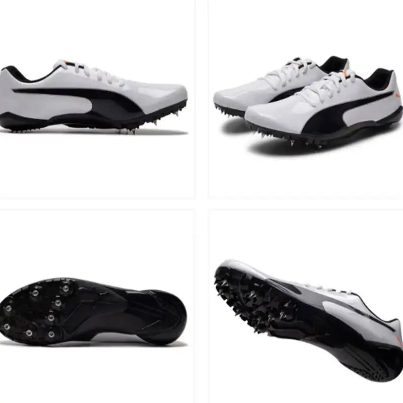 Chaussures de football PUMA pour hommes MG Cleat Soccer TT avec crampons à rainures 108519-01 108519-03, talon renforcé
