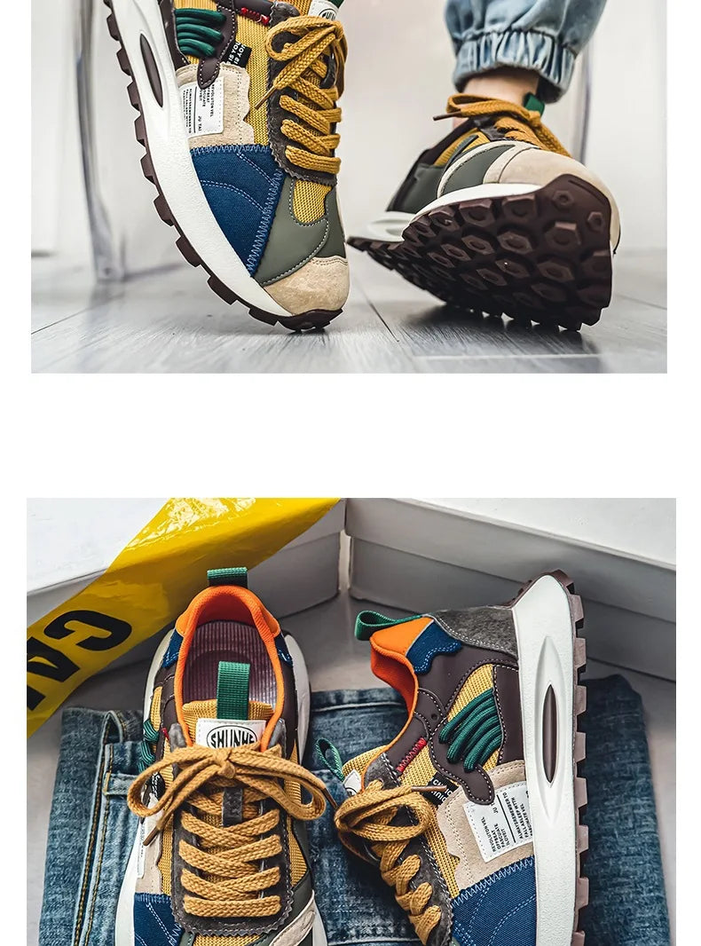 Men's casual sports outdoor hiking trendy fashion street comfortable