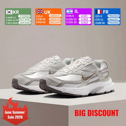 NIKE INITIATOR Breathable Running Shoes Retro Style Slip-Resistant & Durable Cushioning Design Black IB4339-001