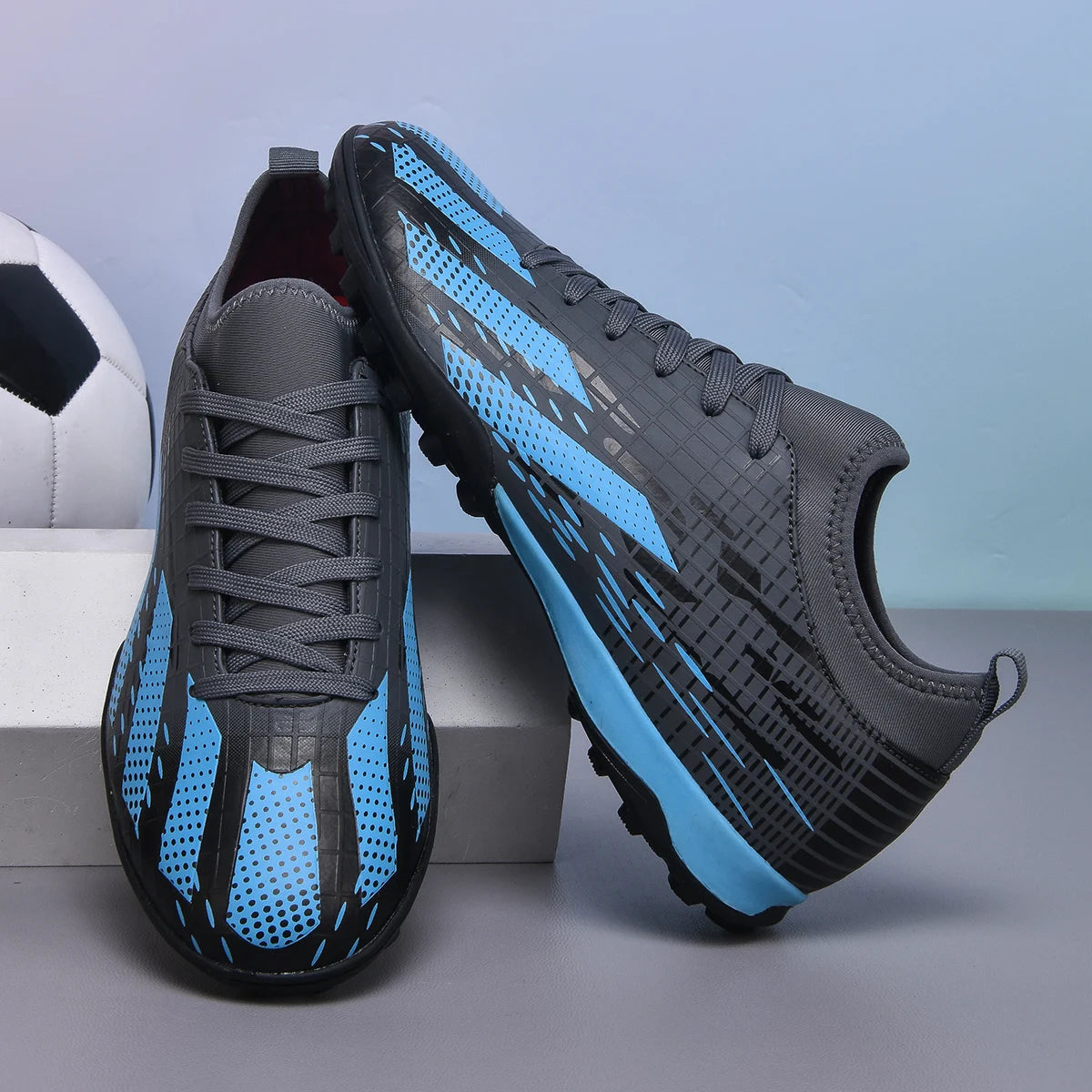 Novas chuteiras de futebol para homem, futsal e futebol indoor, botas desportivas para jogo e treino, criança, pitons TF para relva, proteção no tornozelo, bestseller, alta qualidade, leves