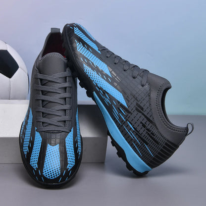 Novas chuteiras de futebol para homem, futsal e futebol indoor, botas desportivas para jogo e treino, criança, pitons TF para relva, proteção no tornozelo, bestseller, alta qualidade, leves