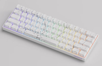 MONSGEEK FUN60 PRO&MAX HE Mechanische Tastatur mit Magnetschaltern, 60% kabellose Gaming-Tastatur, Rapid Trigger, 8K ARGB, Custom-Tastatur