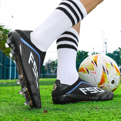 Men Soccer Cleats Professional Football Boots Society Turf Breathable Mesh Youth Soccer Shoes Anti Skid Male Sneakers Chuteira