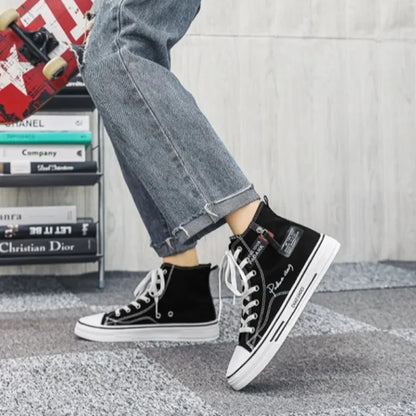2026 Nouvelles chaussures de mode pour hommes, chaussures montantes en toile, baskets de créateur classiques, chaussures basses de tennis, chaussures décontractées d'été respirantes, Zapatos