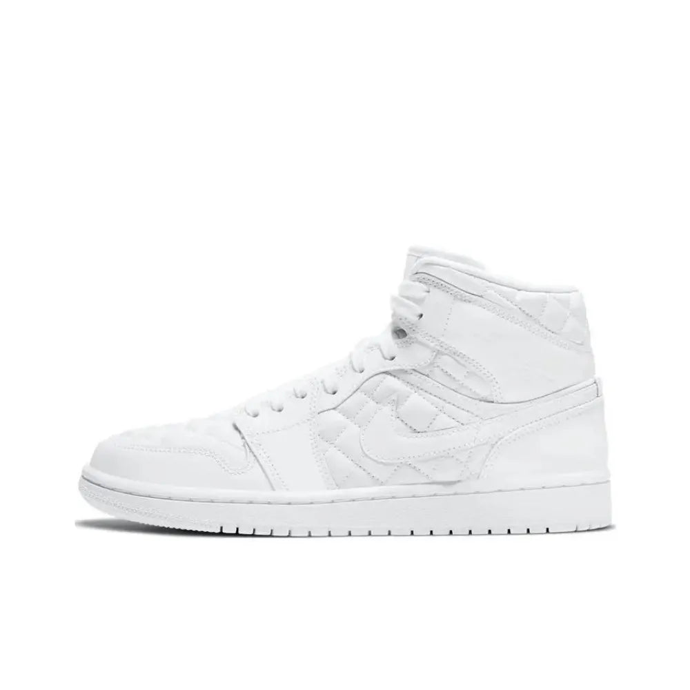 Nike Air Jordan 1 Mid Unisex Basketball Shoes Classic Design, Slip-resistant and Durable, Exceptional Performance BQ6472-009