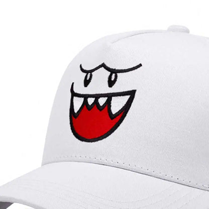 Happy face women men outdoors  baseball cap Summer shading breathability Hip hop mesh cap trucker hat