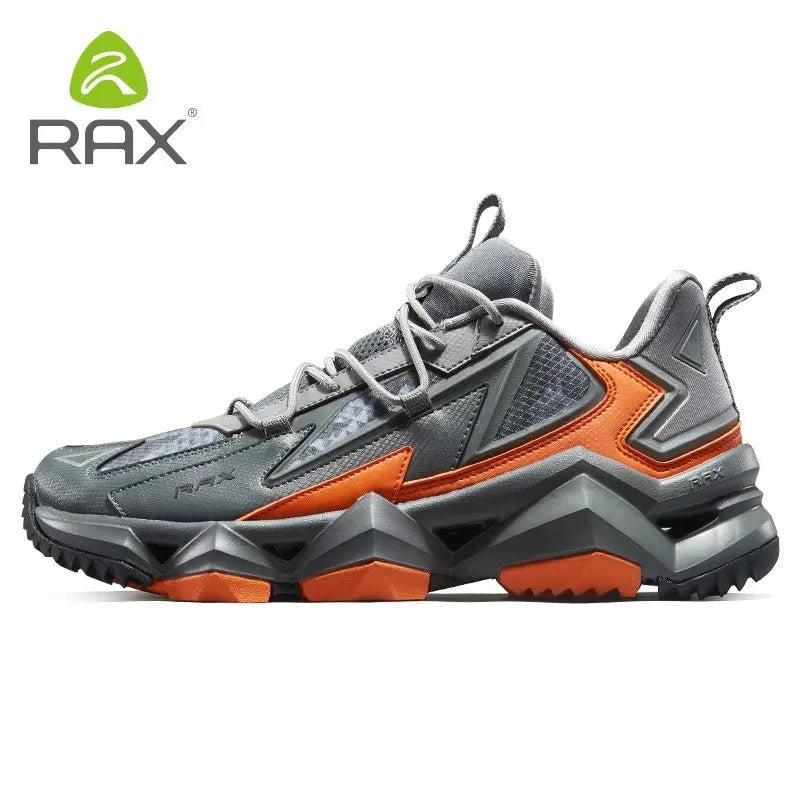 RAX Winter Men's and Women's Hiking Shoes Snow Boots Waterproof Leather Sports Shoes Super Warm Men's Outdoor Work Boots
