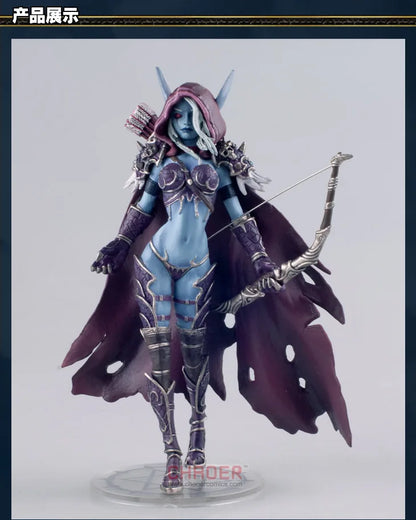 Φιγούρες δράσης Sylvanas Windrunner World Of Warcraft, Βασίλισσα των Απέθαντων, χειροποίητα μοντέλα συλλογής, διακοσμητικά, δώρα και παιχνίδια για παιδιά