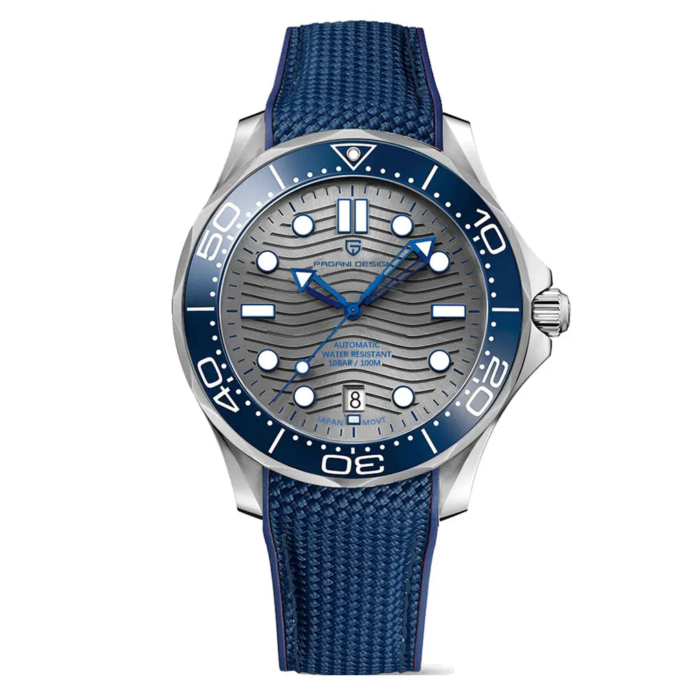 PAGANI DESIGN 2026 Nuevo V2 Waves 200M Reloj de buceo para hombre, reloj automático de lujo y moda para hombre, cristal de zafiro AR, reloj de pulsera para hombre