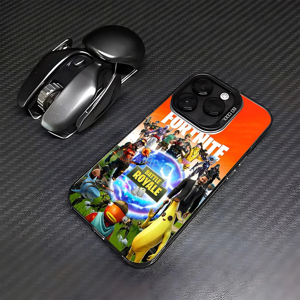 Game Fortnite Phone Case for Samsung Galaxy S26 S25 S24 S23 S22 S21 S20 Note20 FE Ultra Edge Plus 4G 5G Anti-Fall Matte Cover