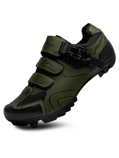 Spring 2025 MTB Cycling Shoes with Clamps for Men, Carbon Sports Shoes, Speed, Mountain Running, Mountain Bike Shoes