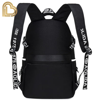 Ultima Knight F-Fortnited Battle Royale Rucksack mit USB-Ladeanschluss, Anime-Figuren und Studienfach für Schreibwaren für Schüler