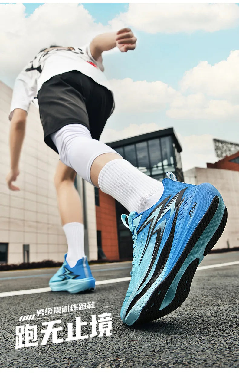 Specialty Marathon Running Shoes for Men Sports Breathable Lightweight Carbon Plate Women's Comfortable Athletic Non-Slip Sneakers