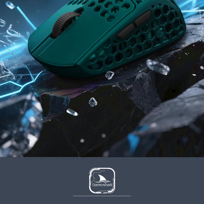 Darmoshark M5Air Forged Carbon Fiber Wireless 8K Gaming Mouse PAW3950 30K DPI Small Hand Finger Grip Game Macro Mice Lightweight